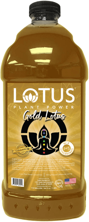Lotus Plant Power Refresher Concentrates 1+5 Mix can