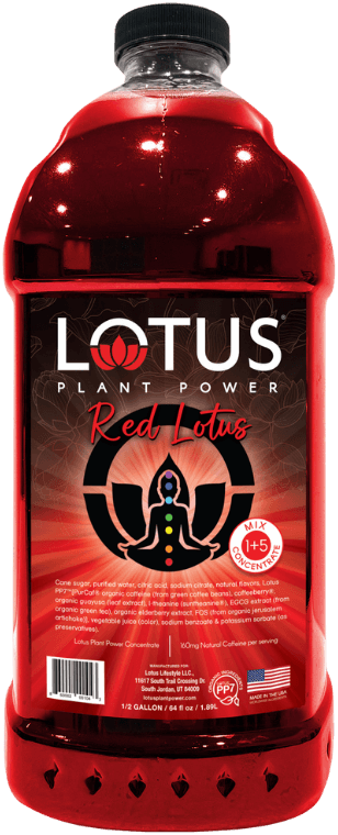 Lotus Plant Power Refresher Concentrates 1+5 Mix can