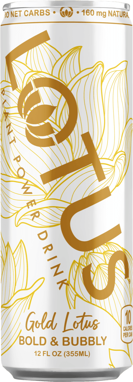 Gold Lotus Plant Power Drink