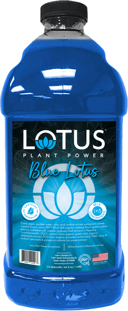 Lotus Plant Power Refresher Concentrates 1+5 Mix can