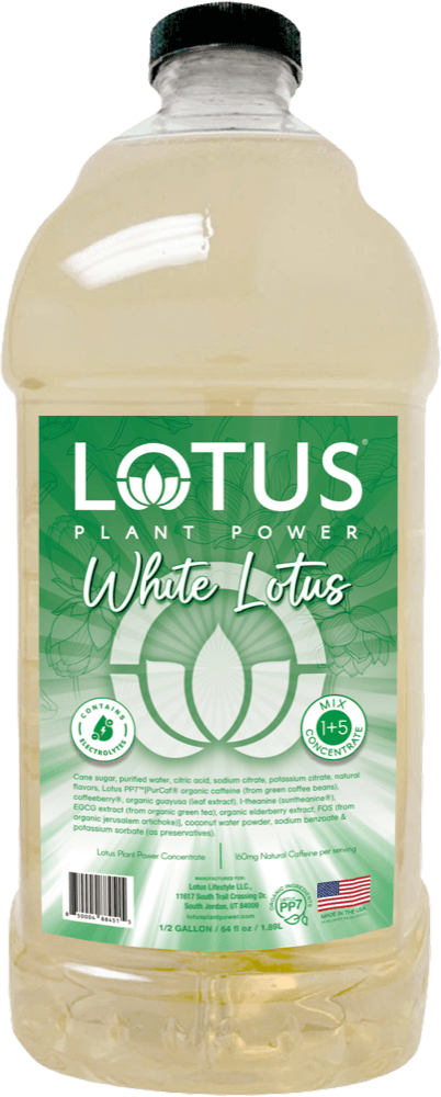 Lotus Plant Power Refresher Concentrates 1+5 Mix can