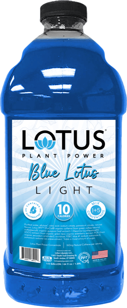 Lotus Plant Power Refresher Concentrates 1+5 Mix can