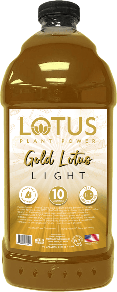 Lotus Plant Power Refresher Concentrates 1+5 Mix can