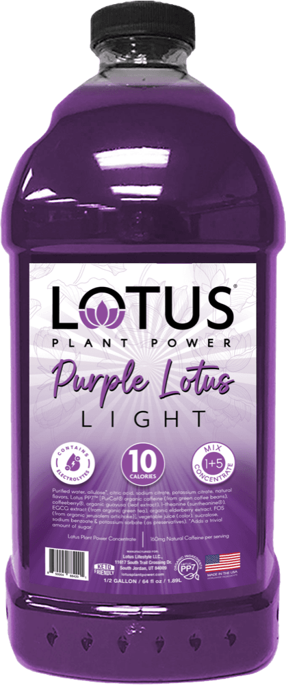 Lotus Plant Power Refresher Concentrates 1+5 Mix can