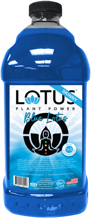 Lotus Plant Power Refresher Concentrates 1+5 Mix can