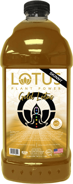 Lotus Plant Power Refresher Concentrates 1+5 Mix can