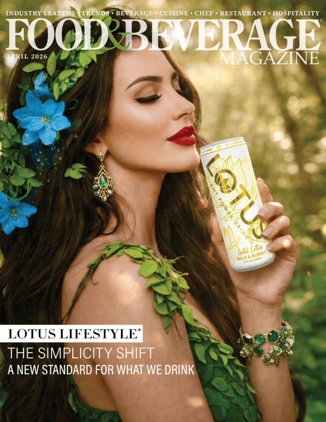 Food & Beverage Magazine — Lotus cover story