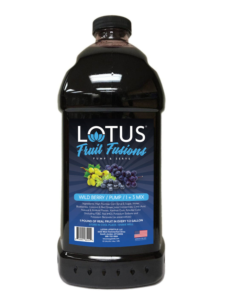 Wild Berry Lotus Fruit Fusion Concentrate