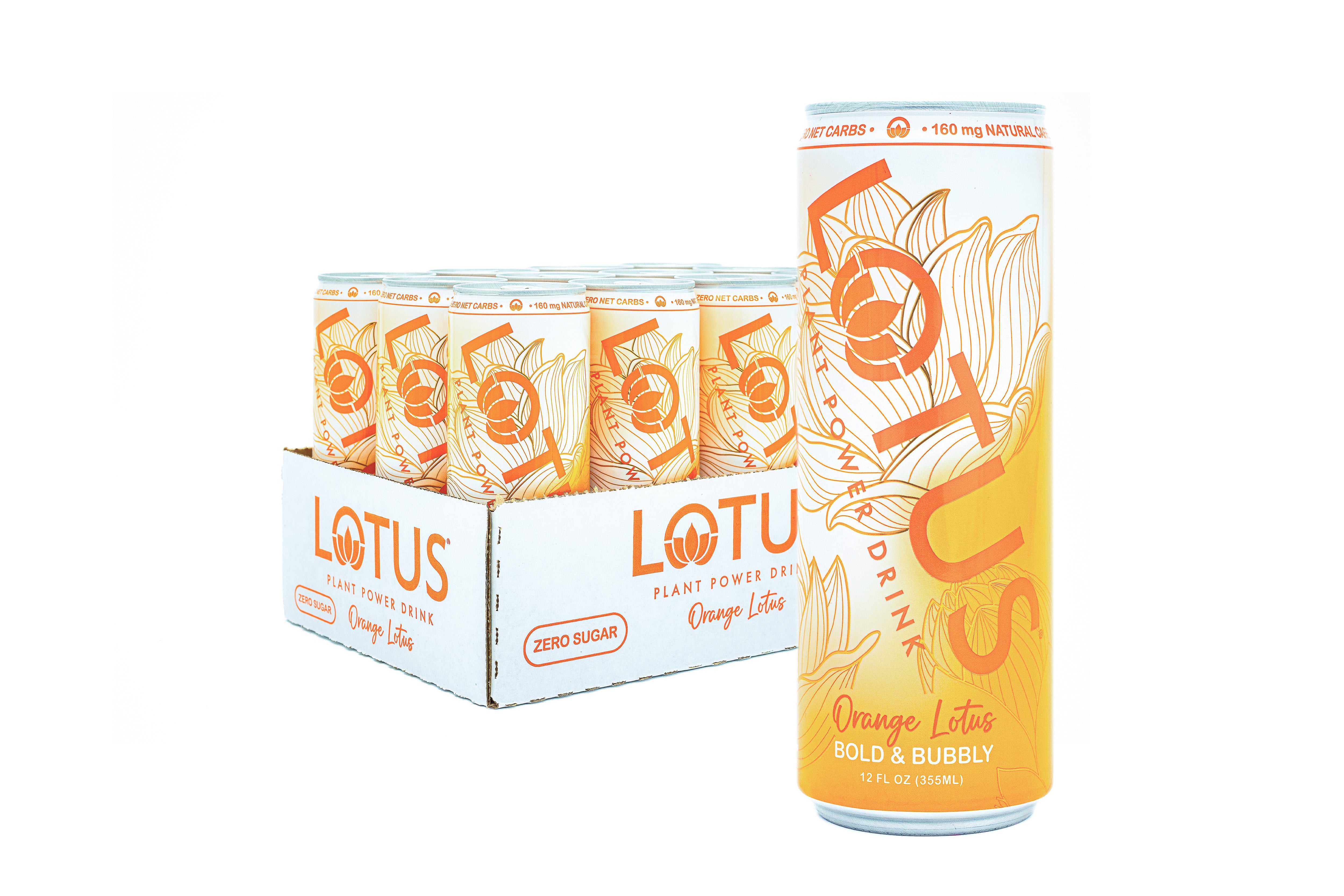 Orange Lotus Plant Power Drink™ (zero sugar)