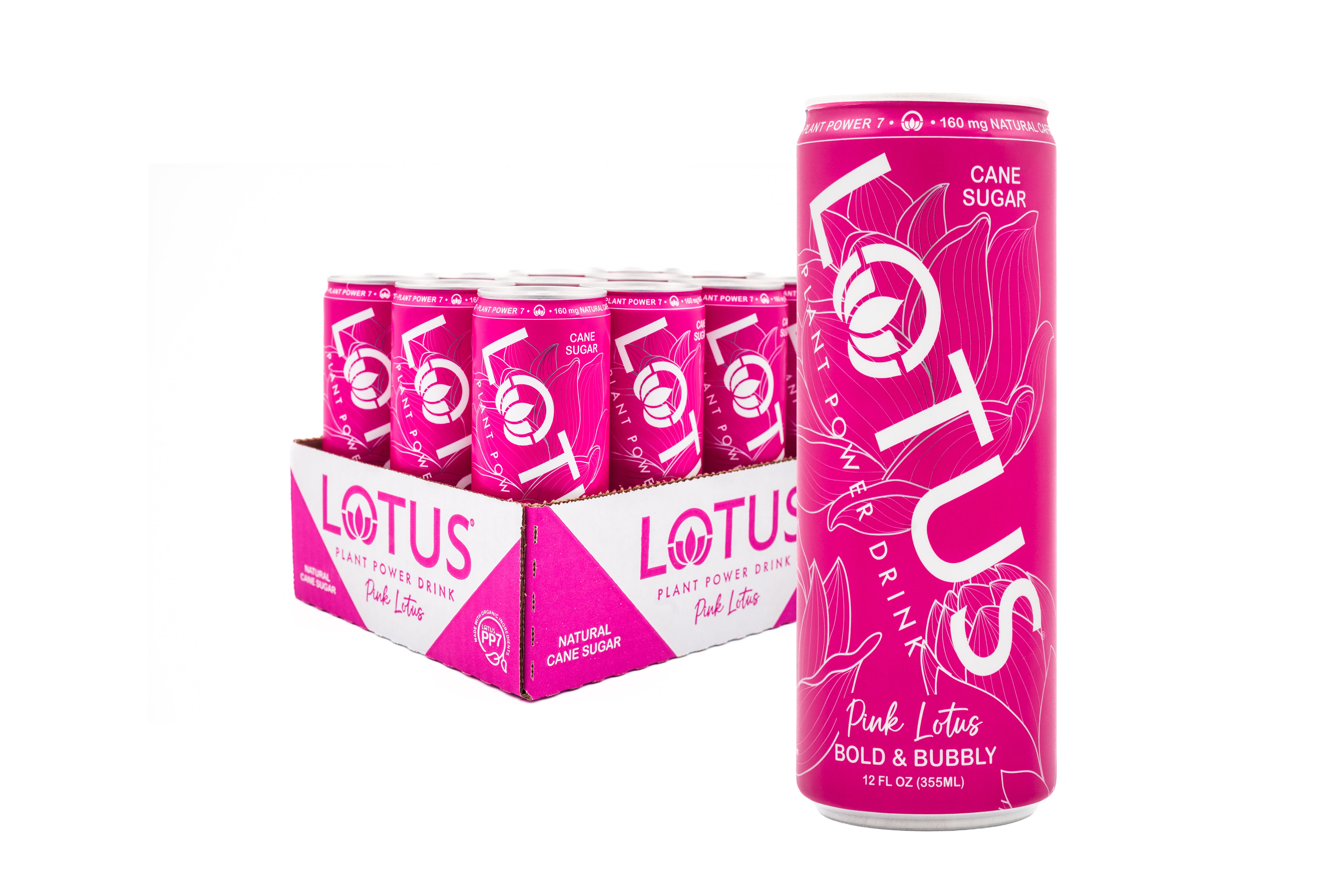 Pink Lotus Plant Power Drink™ (cane sugar)