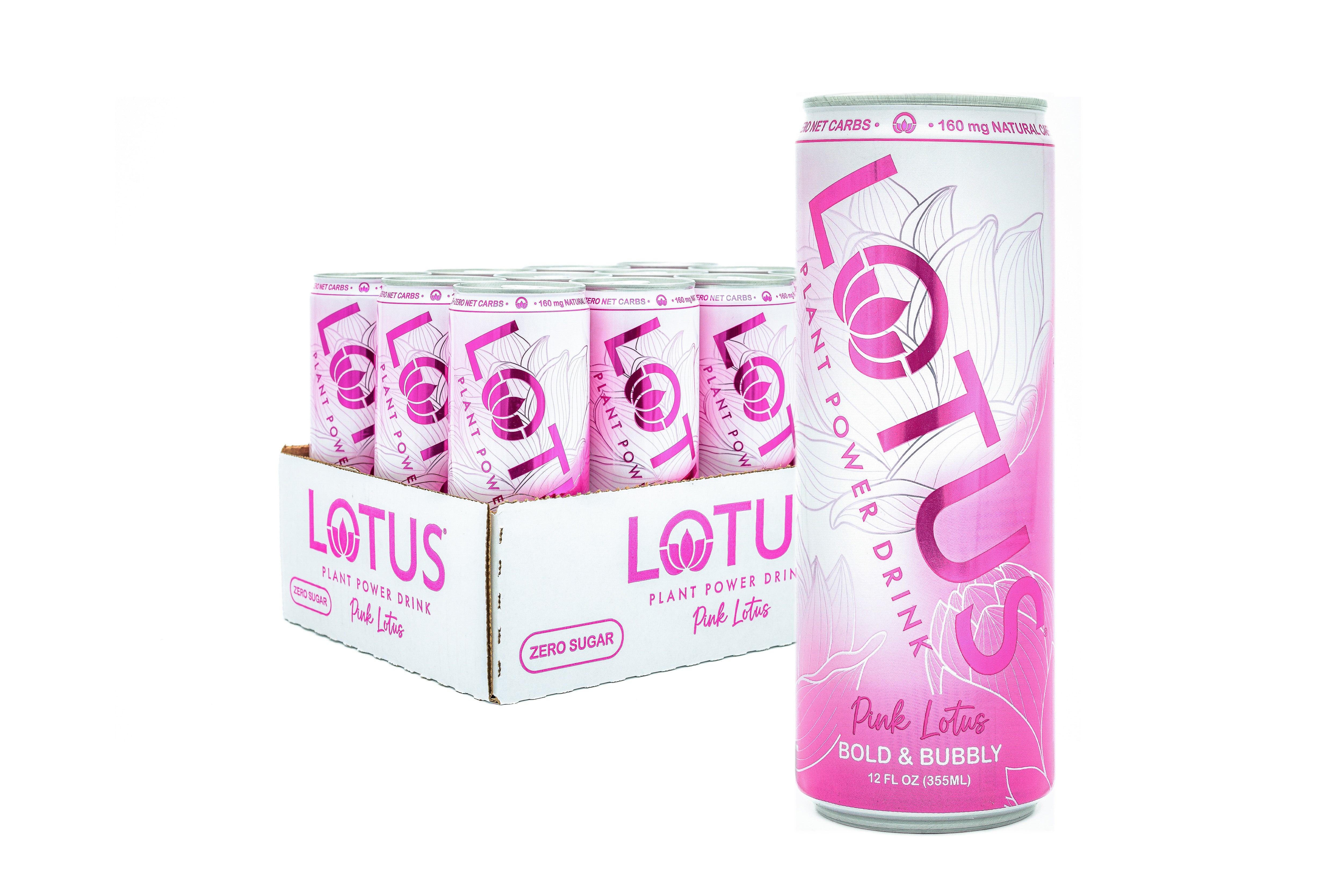 Pink Lotus Plant Power Drink™ (zero sugar)