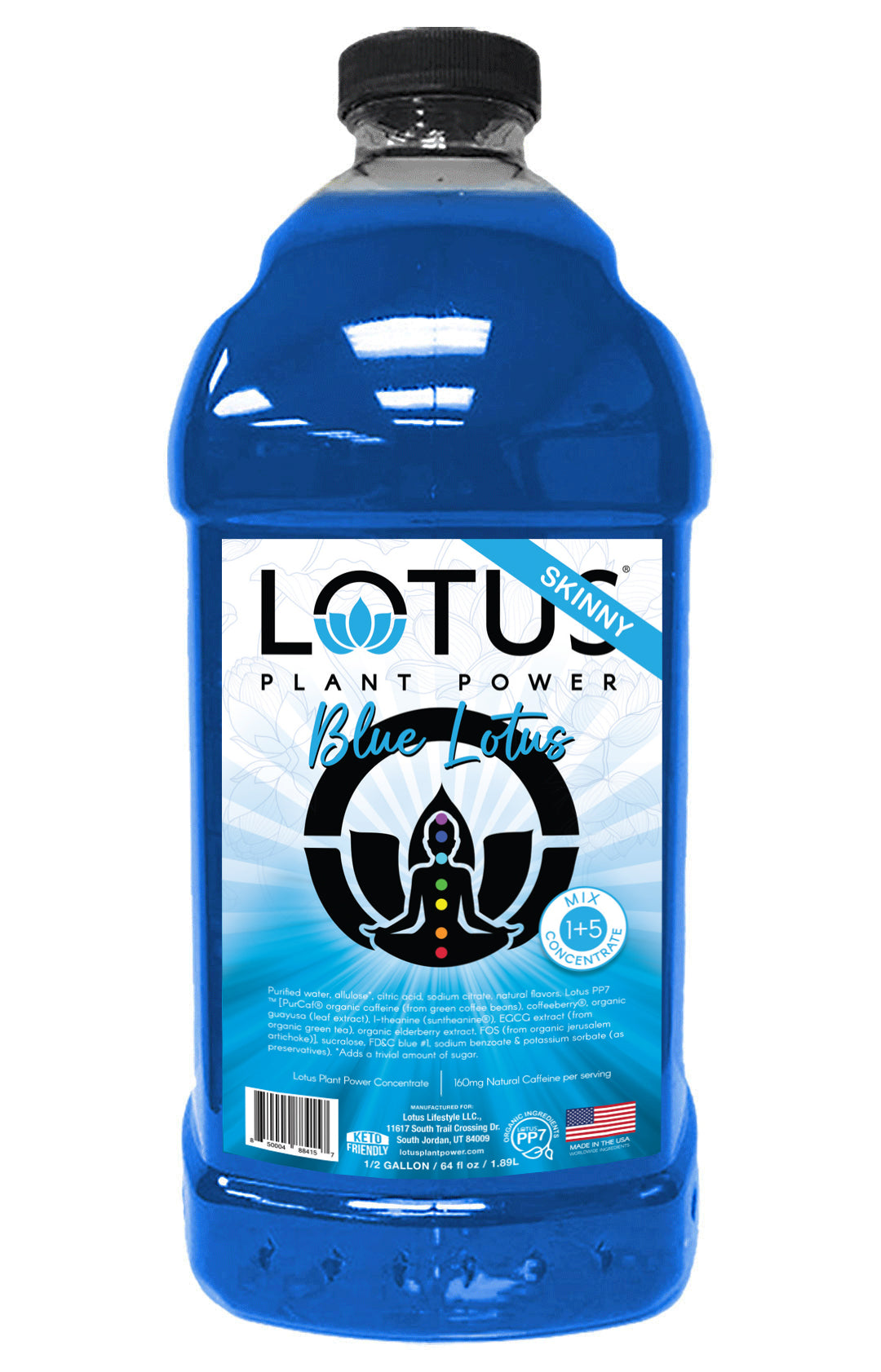 Blue Lotus Plant Power Zero Sugar Concentrate Blue Lotus Plant Power Zero Sugar Concentrate