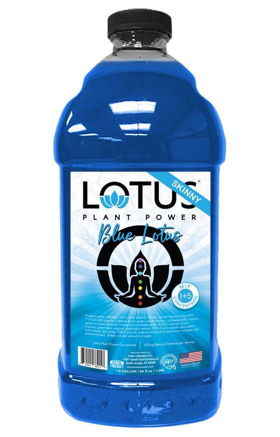 Blue Lotus Plant Power Zero Sugar Concentrate