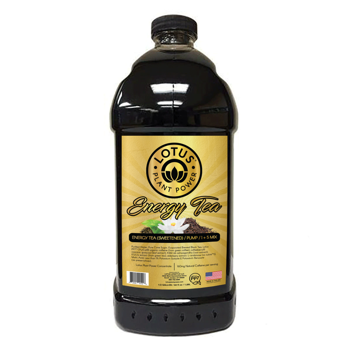 Lotus Energy Tea Concentrate (Naturally Sweetened)