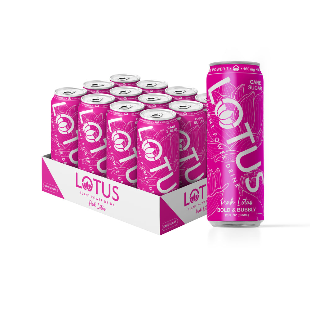 Pink Lotus Plant Power Drink™ (cane sugar)