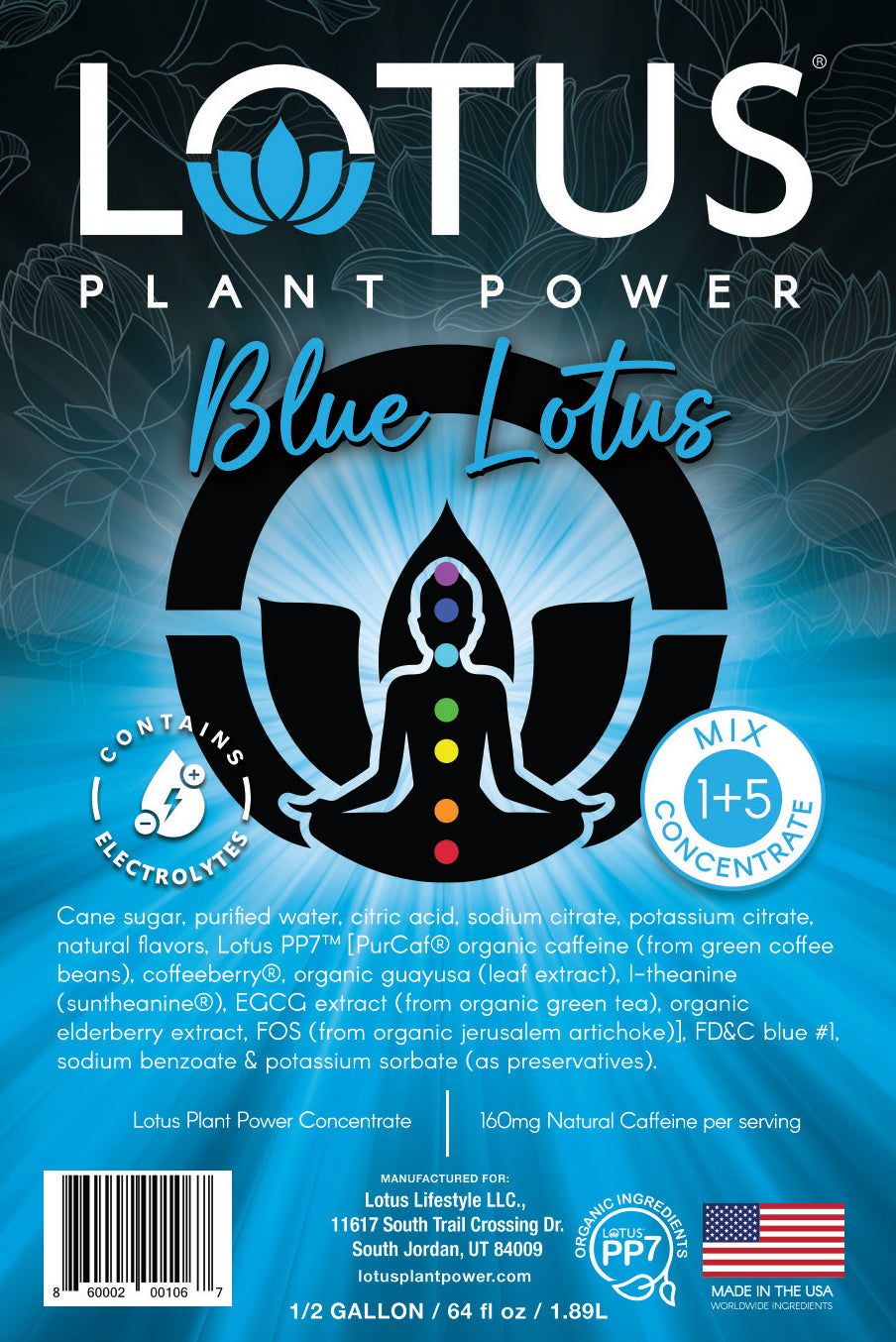 Blue Lotus Plant Power Concentrate