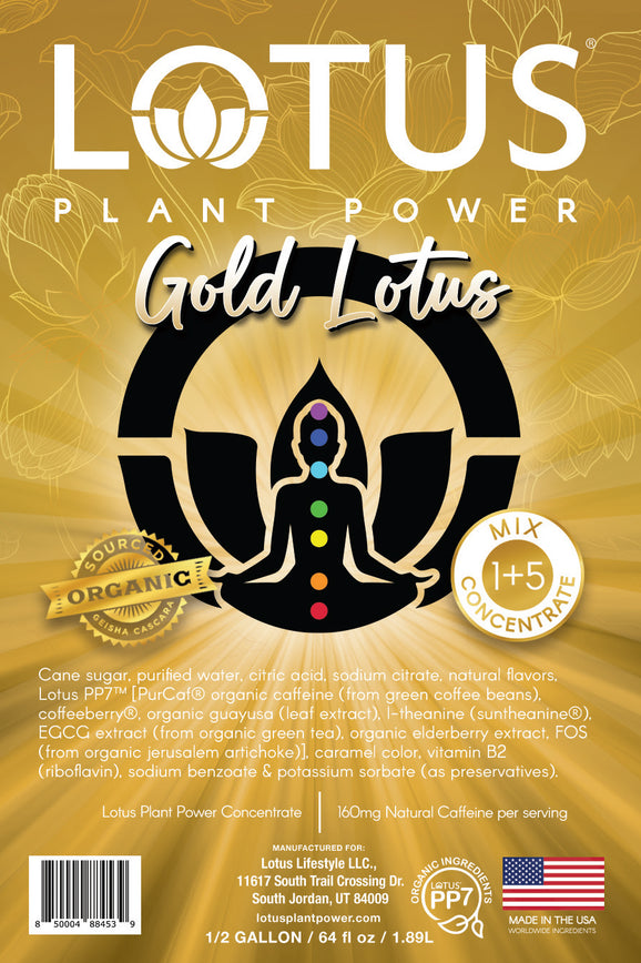 Gold Lotus Plant Power Concentrate