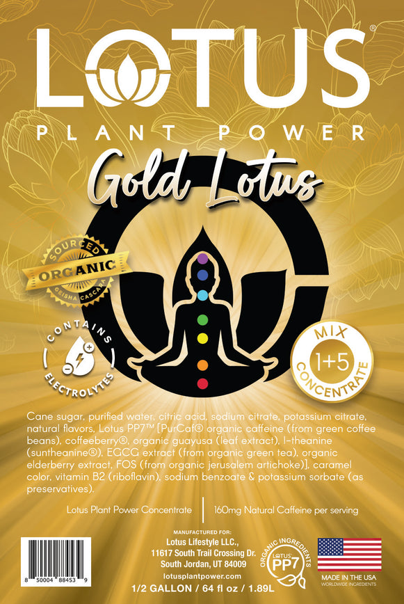 Gold Lotus Plant Power Concentrate