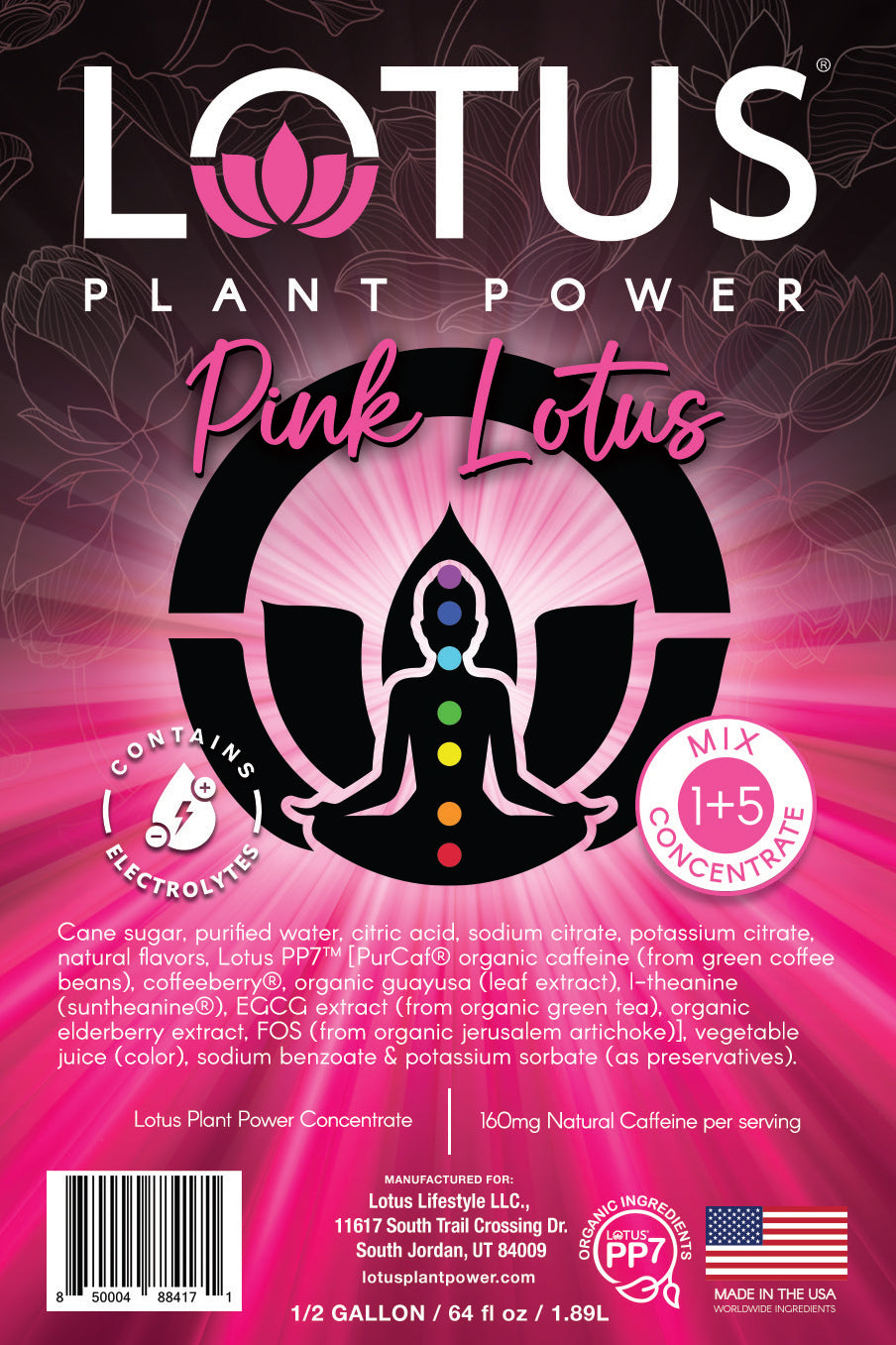 Pink Lotus Plant Power Concentrate