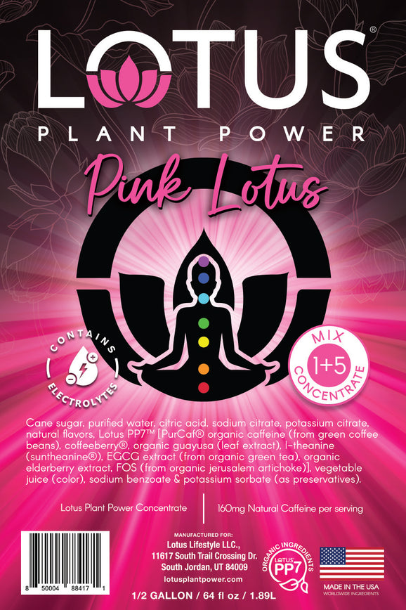 Pink Lotus Plant Power Concentrate