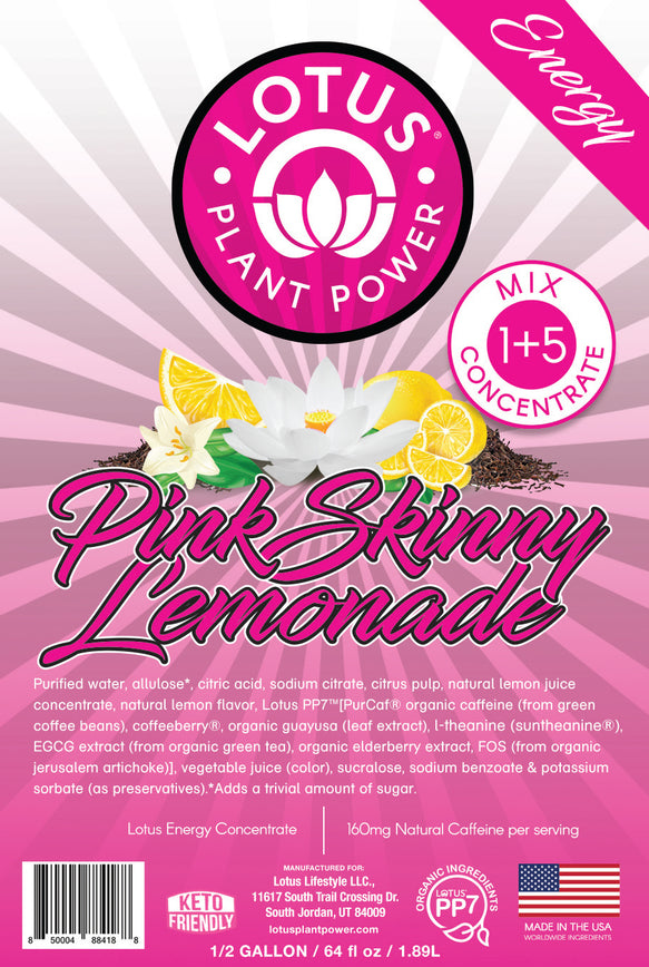 Pink Skinny Lemonade Energy Concentrate