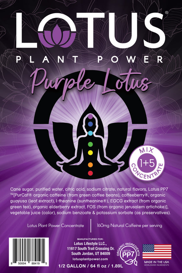 Purple Lotus Plant Power Concentrate