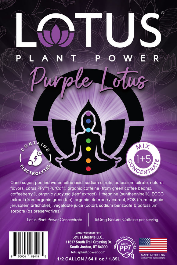 Purple Lotus Plant Power Concentrate