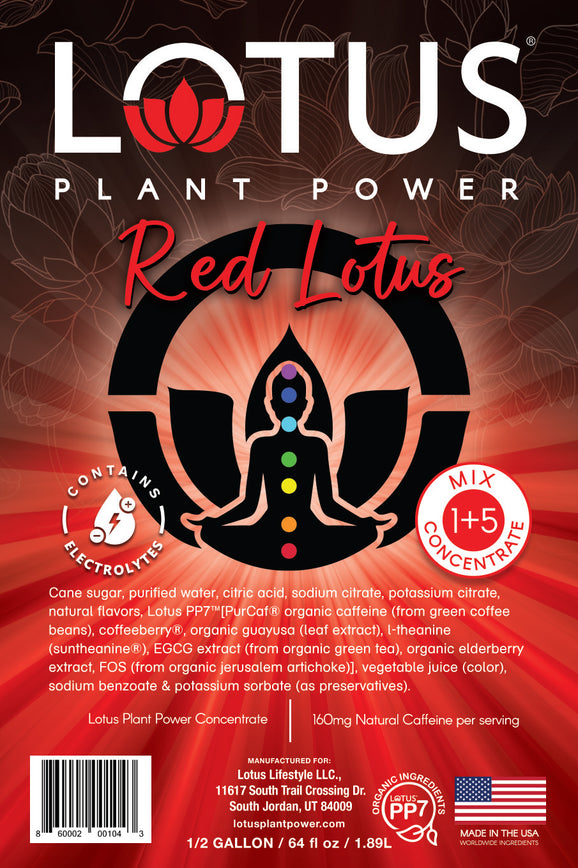 Red Lotus Plant Power Concentrate