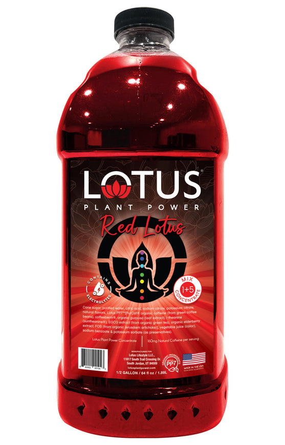 Red Lotus Plant Power Concentrate