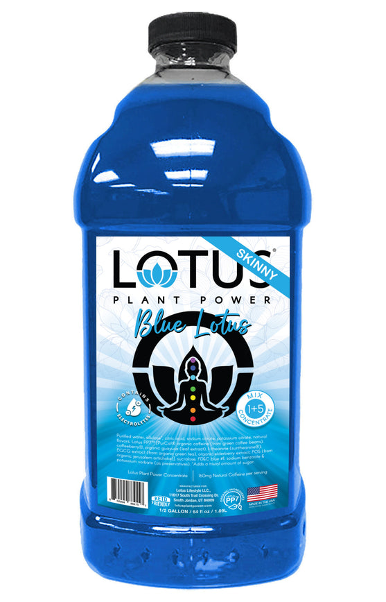 Blue Lotus Plant Power Zero Sugar Concentrate