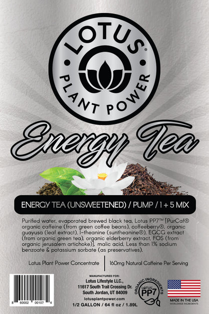 Lotus Energy Tea Concentrate (Unsweetened)