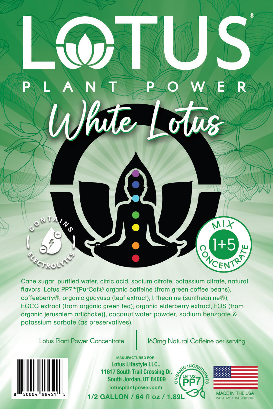 White Lotus Plant Power Concentrate