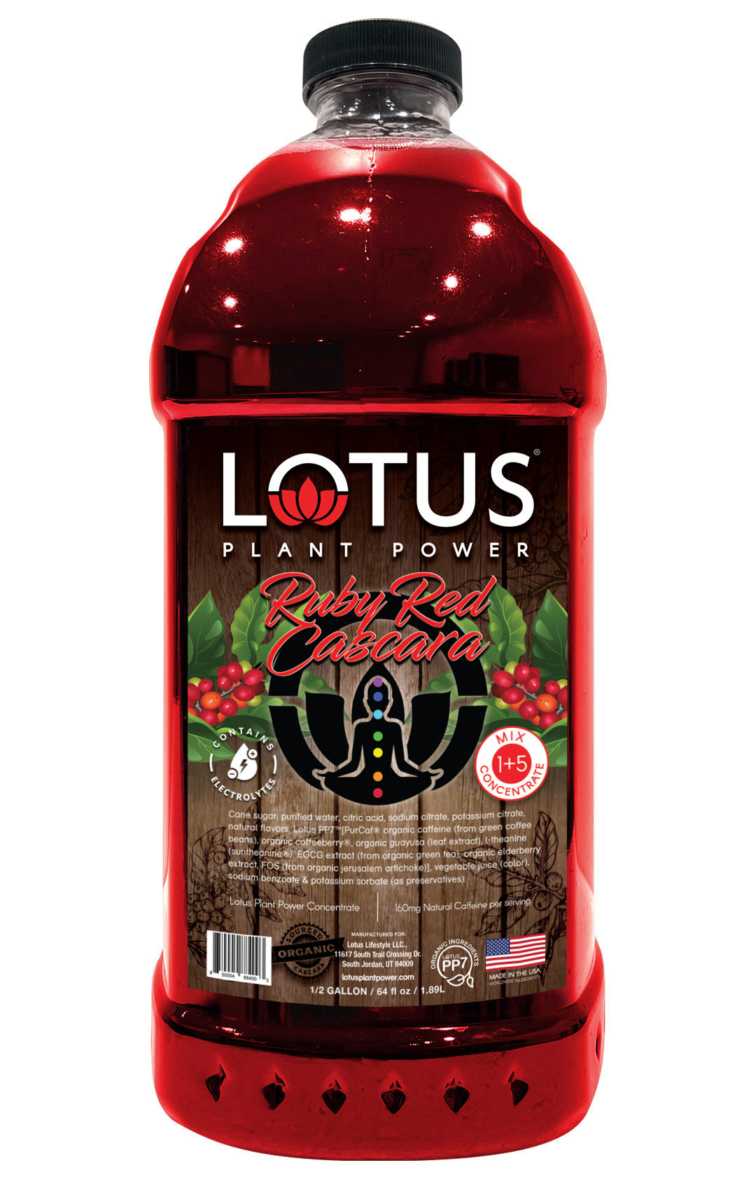 Ruby Red Lotus Cascara Plant Power Concentrate