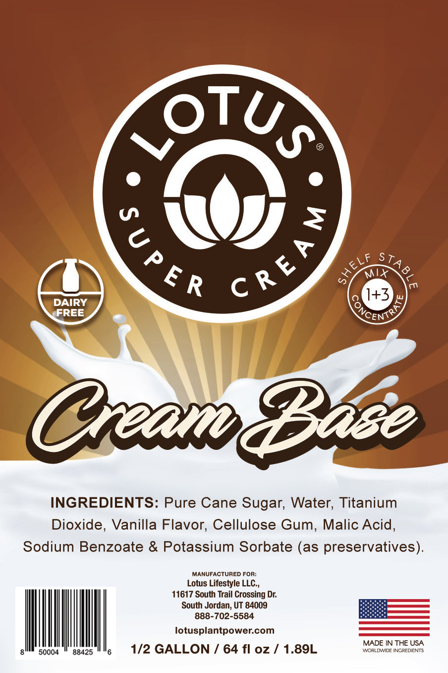 Lotus Cream Base Concentrate