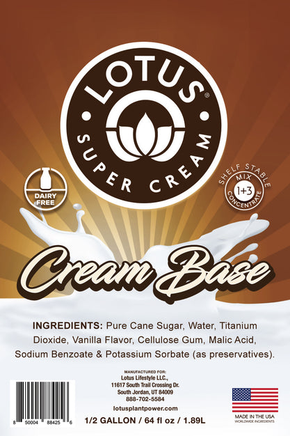 Lotus Cream Base Concentrate