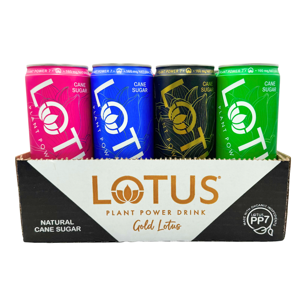 LOTUS ビーフグリーントライプローフ 355g １２缶セット Lotus Plant Power Drink (Cane Sugar) - Variety 12 Pack