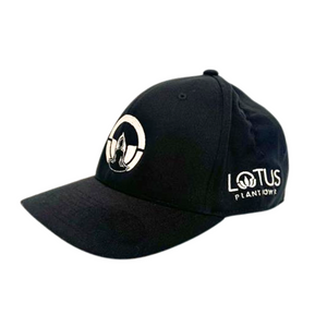 Lotus Plant Power Yogi Logo 6-Panel Hats