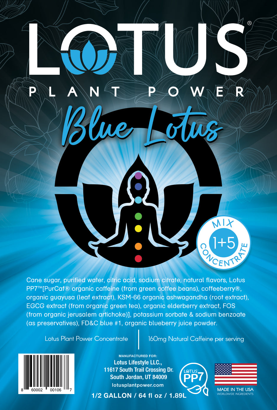 Blue Lotus Plant Power Concentrate