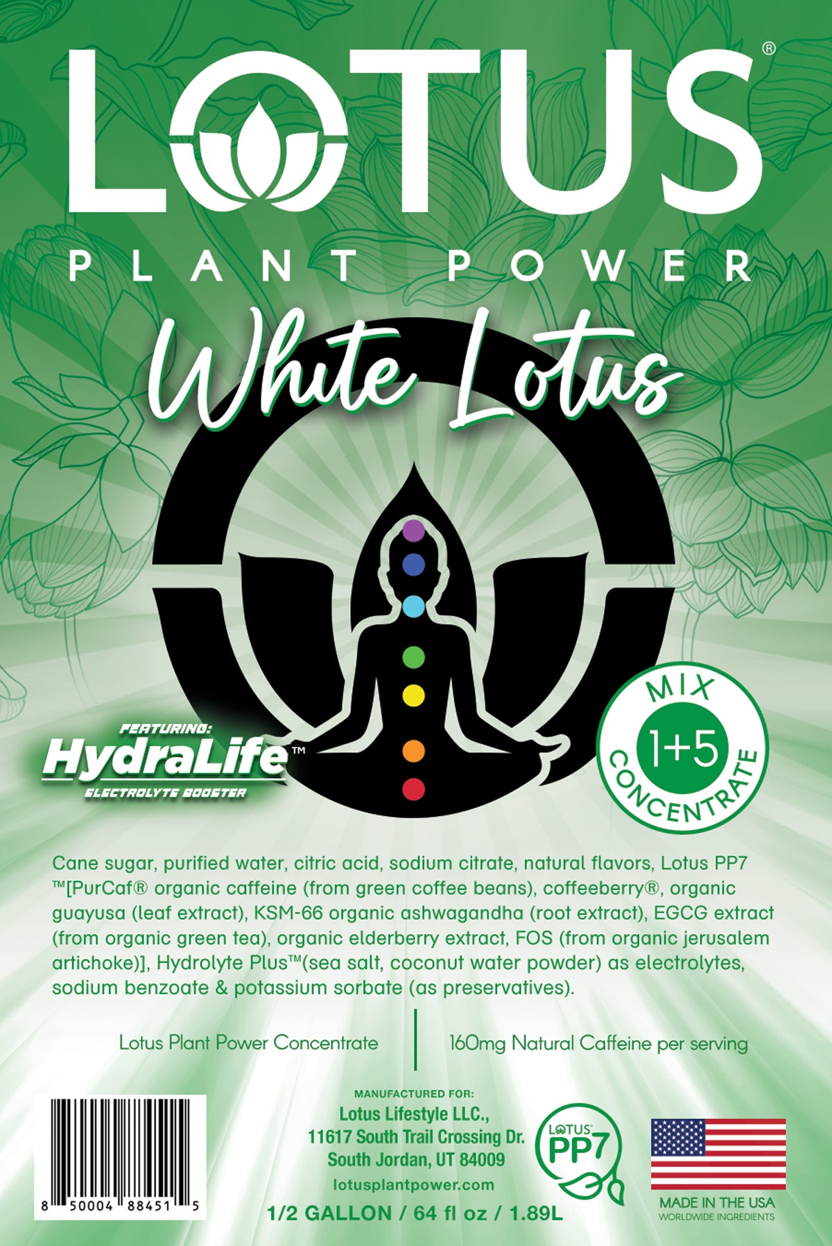 White Lotus Plant Power Concentrate