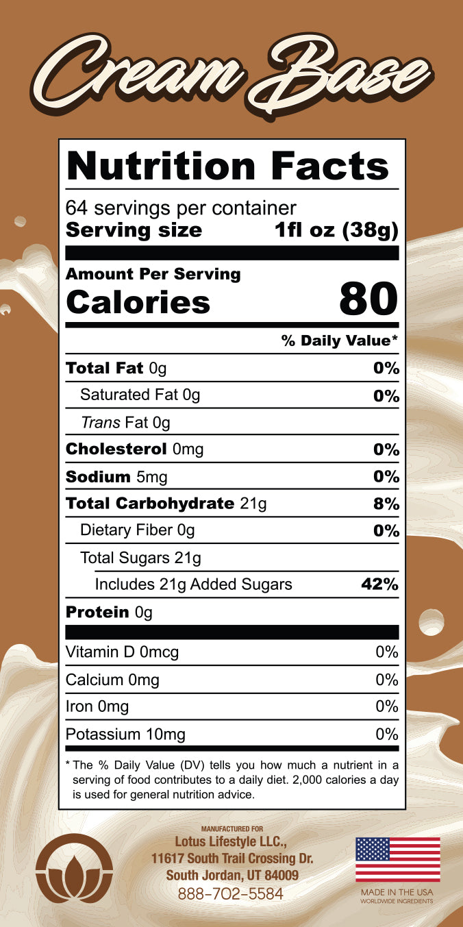 Lotus Cream Base Concentrate