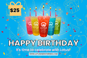 Lotus Energy Birthday E-Gift Card