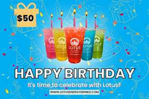 Lotus Energy Birthday E-Gift Card