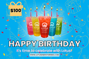 Lotus Energy Birthday E-Gift Card