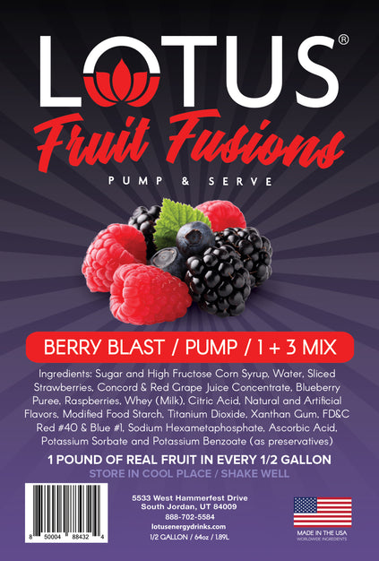 Berry Blast Lotus Fruit Fusion Concentrate