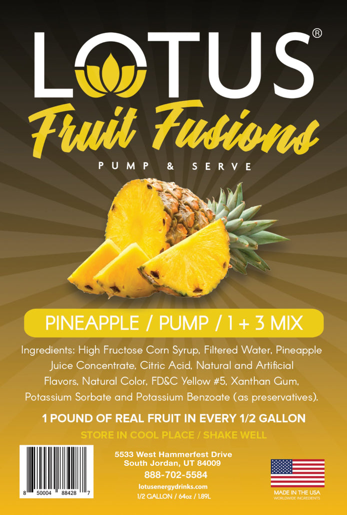 Pineapple Paradise Lotus Fruit Fusion Concentrate