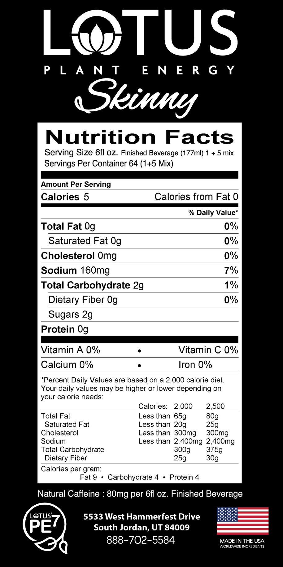 Pink Skinny Lemonade Energy Concentrate